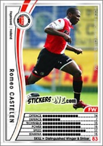 Sticker Romeo Castelen - Sega WCCF European Clubs 2005-2006 - Panini