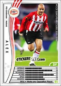 Sticker Alex - Sega WCCF European Clubs 2005-2006 - Panini