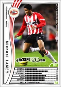 Sticker Michael Lamey - Sega WCCF European Clubs 2005-2006 n. 180 - Panini