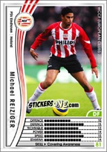 Figurina Michael Reiziger - Sega WCCF European Clubs 2005-2006 - Panini