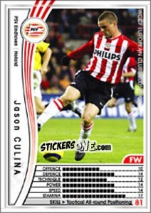 Sticker Jason Culina - Sega WCCF European Clubs 2005-2006 n. 189 - Panini