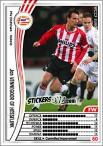 Figurina Jan Vennegoor Of Hesselink - Sega WCCF European Clubs 2005-2006 - Panini