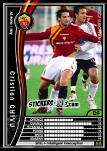 Sticker Cristian Chivu - Sega WCCF European Clubs 2005-2006 - Panini