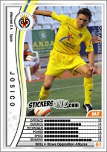 Sticker Josico - Sega WCCF European Clubs 2005-2006 n. 328 - Panini
