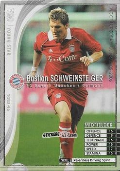 Sticker Bastian Schweinsteiger - Sega WCCF European Clubs 2005-2006 n. YGS3 - Panini