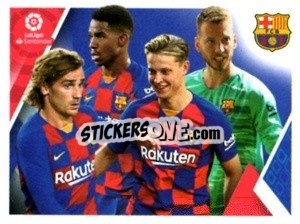 Sticker 4 Team players - Liga 2019-2020. South America
 - Panini