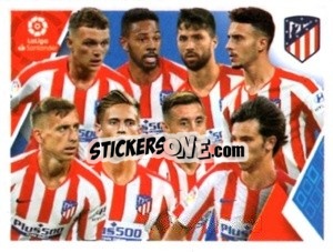 Sticker 8 team players - Liga 2019-2020. South America
 - Panini