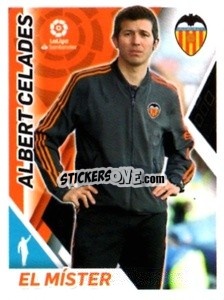Sticker Albert Celades - Liga 2019-2020. South America
 n. 136 - Panini