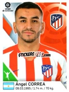 Figurina Angel Correa - Liga 2019-2020. South America
 - Panini