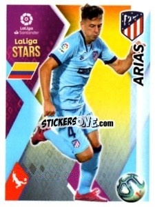 Sticker Aris - Liga 2019-2020. South America
 - Panini