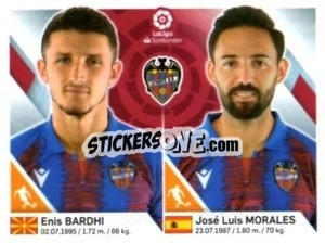 Sticker Badhi / Morales - Liga 2019-2020. South America
 - Panini