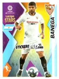 Sticker Banega - Liga 2019-2020. South America
 - Panini
