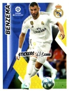 Cromo Benzema - Liga 2019-2020. South America
 - Panini