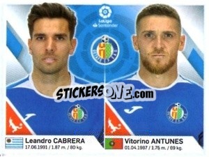 Sticker Cabrera / Antunes - Liga 2019-2020. South America
 n. 191 - Panini