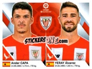 Sticker Capa / Alvarez - Liga 2019-2020. South America
 n. 160 - Panini