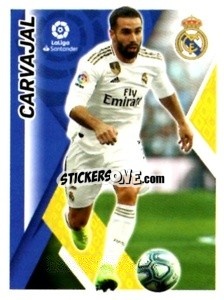 Sticker Carvajal - Liga 2019-2020. South America
 n. 102 - Panini