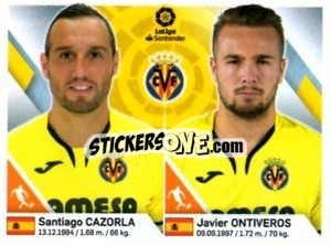 Sticker Cazorla / Ontiveros - Liga 2019-2020. South America
 - Panini