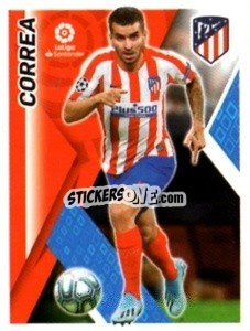 Sticker Correa - Liga 2019-2020. South America
 n. 36 - Panini