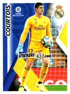 Sticker Courtois - Liga 2019-2020. South America
 n. 101 - Panini