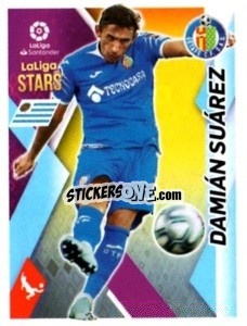 Figurina Damian Suarez - Liga 2019-2020. South America
 - Panini