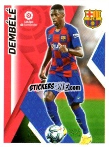Sticker Dembele - Liga 2019-2020. South America
 n. 75 - Panini