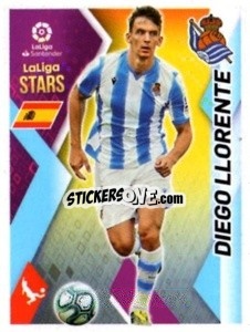 Sticker Diego Llorente - Liga 2019-2020. South America
 - Panini