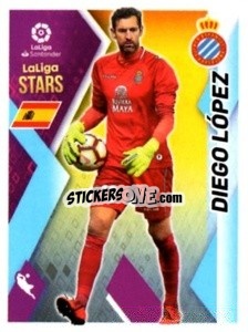 Cromo Diego Lopez - Liga 2019-2020. South America
 - Panini
