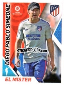 Sticker Diego Pablo Simeone - Liga 2019-2020. South America
 n. 22 - Panini