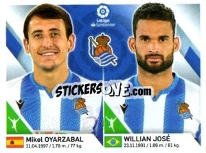 Sticker Dyarzabal / Jose - Liga 2019-2020. South America
 n. 230 - Panini