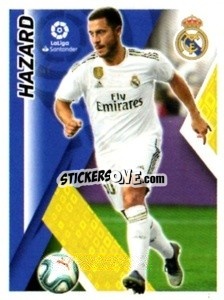 Sticker Eden Hazard - Liga 2019-2020. South America
 - Panini