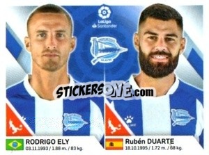 Sticker Ely / Duarte - Liga 2019-2020. South America
 - Panini