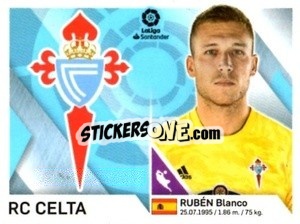 Sticker Emblem / Blanco - Liga 2019-2020. South America
 n. 171 - Panini