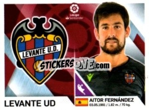 Sticker Emblem / Fernández - Liga 2019-2020. South America
 n. 207 - Panini
