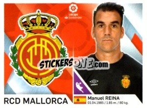 Sticker Emblem / Reina - Liga 2019-2020. South America
 - Panini