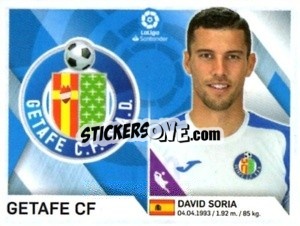 Cromo Emblem / Soria - Liga 2019-2020. South America
 n. 189 - Panini