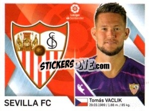 Figurina Emblem / Vaclik - Liga 2019-2020. South America
 - Panini