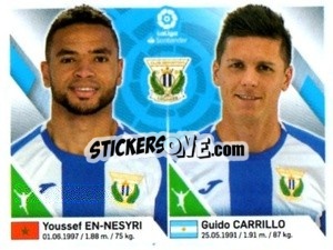 Sticker En-Nesiry / Carrillo - Liga 2019-2020. South America
 - Panini