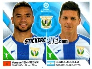 Figurina En-Nesiry / Carrillo - Liga 2019-2020. South America
 - Panini