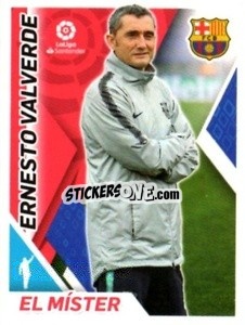 Cromo Ernesto Valverde - Liga 2019-2020. South America
 - Panini