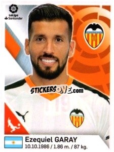 Sticker Ezequiel Garay - Liga 2019-2020. South America
 - Panini