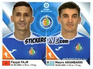 Cromo Fajr / Arambarri - Liga 2019-2020. South America
 - Panini