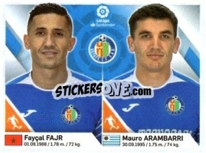 Sticker Fajr / Arambarri - Liga 2019-2020. South America
 n. 192 - Panini