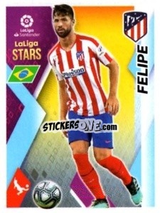 Sticker Felipe - Liga 2019-2020. South America
 n. 259 - Panini