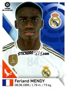 Sticker Ferland Mendy - Liga 2019-2020. South America
 - Panini