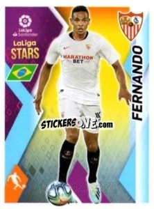Sticker Fernando - Liga 2019-2020. South America
 - Panini