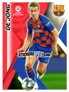 Sticker Frenkie de Jong - Liga 2019-2020. South America
 - Panini