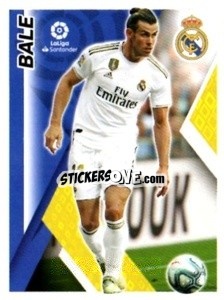 Sticker Gareth Bale - Liga 2019-2020. South America
 n. 111 - Panini