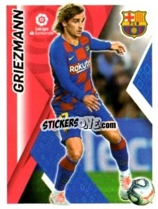 Sticker Griezmann - Liga 2019-2020. South America
 n. 73 - Panini