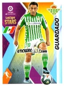 Sticker Guardado - Liga 2019-2020. South America
 - Panini