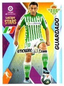 Sticker Guardado - Liga 2019-2020. South America
 n. 276 - Panini